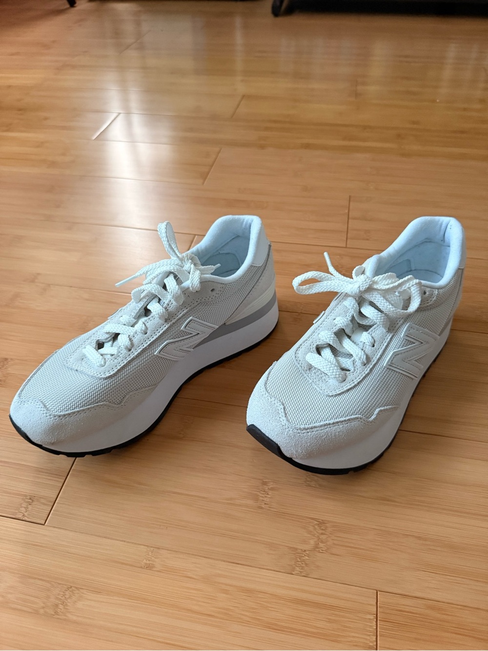 New Balance - 515H - Platform Sneaker - Light Gray - Size 7